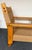 Large Mid-Century Modern Modernist Pair of pine wood and rope compass feet armchairs, chairs. In the mood of Pierre...