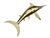 1970's Solid Brass Marlin Wall Decor For Sale - Image 4 of 17