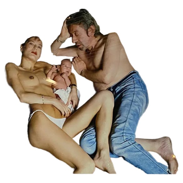 Pascal Rostain, Serge Gainsbourg Chez Lui, 1986, Photographic Print For Sale