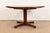 Mid-Century Modern Harvey Probber Mid-Century Modern Sculpted Walnut Pedestal Dining Table, Newly Refinished For Sale - Image 3 of 8