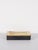 Mithé espelt (1923 - 2020) box france, circa 1970 ceramic & wood h: 6.5 cm / l: 27 cm / d: 10 cm this piece has an...