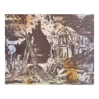 1982 Joseph Pecsenke Verdi Rigoletto Opera Lithograph For Sale