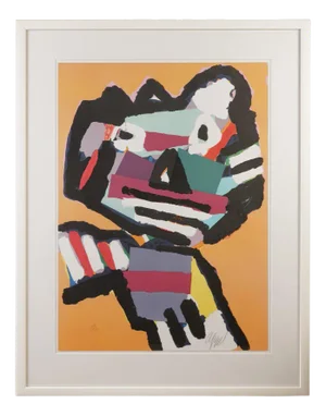 Karel Appel, Composition, 1960s, Lithograph
