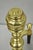 Gold The Harvin Co Vintage Brass Federal Style Branch Foot Fireplace Andirons - Pair For Sale - Image 8 of 16