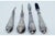 Manicure Set with Embossed Silver Handles, Set of 4 For Sale - Image 3 of 4