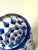 Art Deco Blue Overlay Cut Crystal Vase by Carl Meltzer for Haida, 1915 For Sale - Image 11 of 18