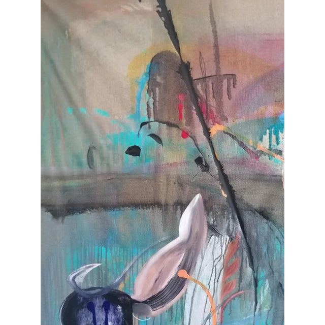 Stefano Mazzolini, Donbass, 2022, Acrylic & Oil on Canvas For Sale - Image 10 of 12