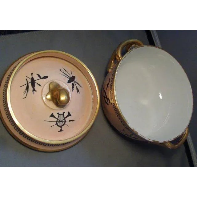 Ceramic 1810 Coalport Porcelain Neoclassical Silhouettes Fruit Cooler For Sale - Image 7 of 8