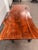 Live Edge Wood + Metal Dining Table For Sale - Image 9 of 12
