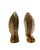 Mid-Century Modern Vintage Mid-Century O Lee Korean Brass Clam Shell Bookends For Sale - Image 3 of 4