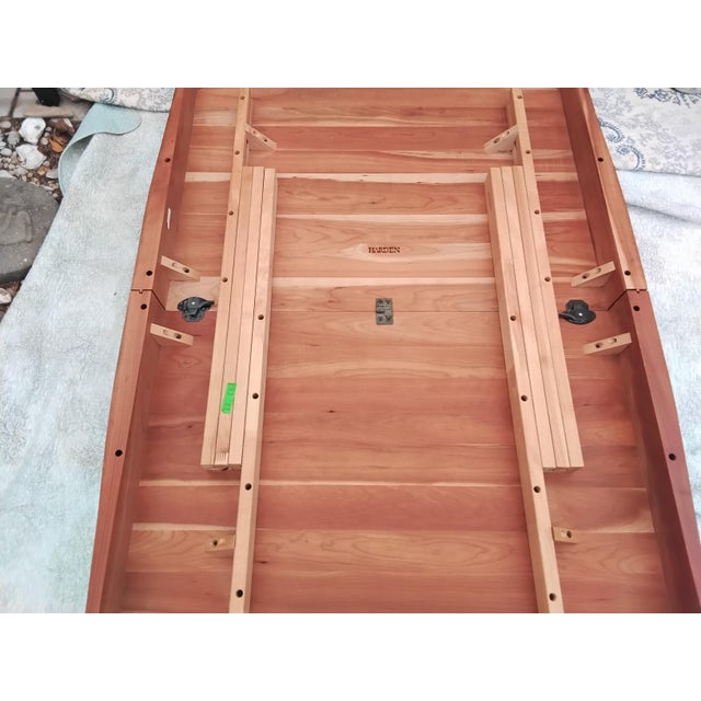 1990s Harden Fretwork Dining Table For Sale - Image 11 of 16