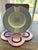 Add a touch of Mayfair glamour to your tabletop with this exceptional vintage porcelain vide-poche and ashtray from...