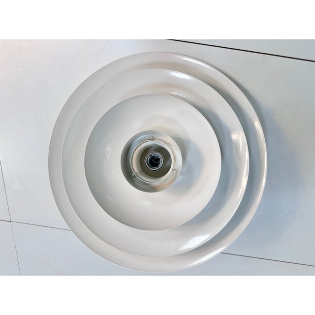 Large Modern Danish Hanging Lamp with Spherical Aluminum Lampshade, 1980s For Sale - Image 16 of 18