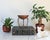 Vintage hand forged copper stand with removable bowl. No makers mark. Minor age wear.
