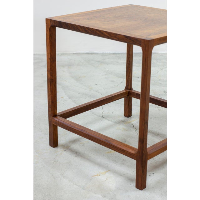 Wood Side Tables by Kai Kristiansen, 1950s, Set of 2 For Sale - Image 7 of 11
