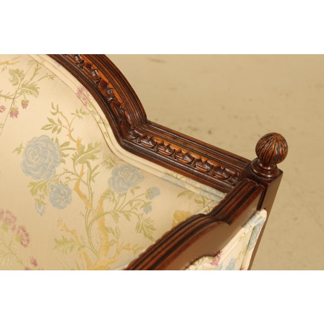 Meyer Gunther French Louis XVI Upholstered Sofa For Sale - Image 12 of 17