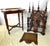 Vintage Victorian Style Whimsical Wood Functional Birdcage on Stand For Sale - Image 9 of 12