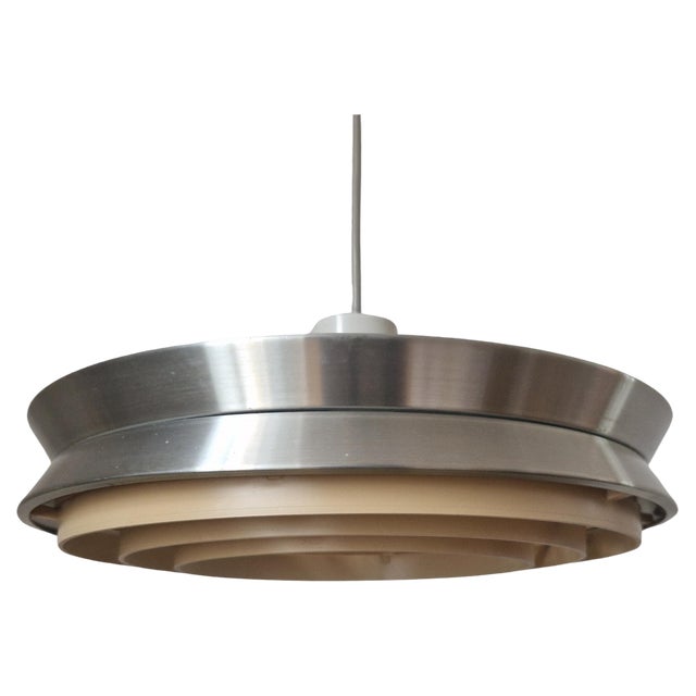 Midcentury Modern Pendant in style of Jo Hammerborg, 1970s For Sale