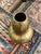 Art Nouveau Early 20th-Century French Brass Beaten Art Nouveau Vase For Sale - Image 3 of 4