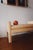 Textile Karl Springer Style Parsons Bench, Circa 1980s For Sale - Image 7 of 15