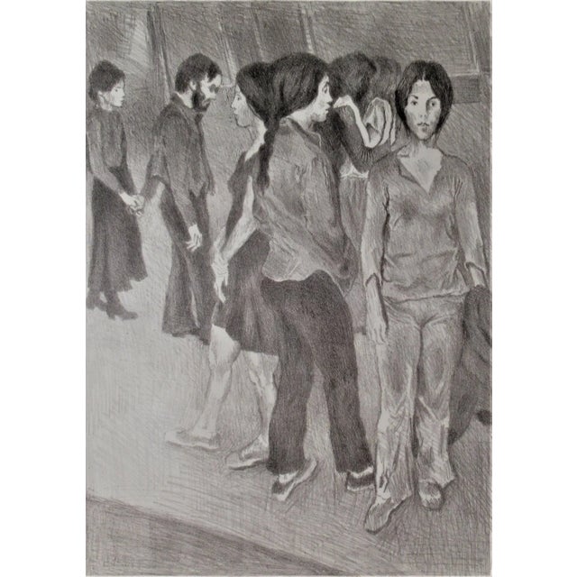 Artist: Raphael Soyer (Russian, American, 1899-1987) Title: Untitled Year: Circa 1975 Medium: Lithograph Edition:...