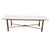 1950s Brass and Marble Coffee Table in the Style of Paul McCobb For Sale - Image 5 of 12