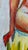 Figurative Barcelona Woman — Original Watercolor Nude Painting, Expressionist Figurative Art For Sale - Image 3 of 4
