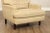Mid 20th Century Mid Century Modern Upholstered Club Lounge Chair On Walnut Legs For Sale - Image 5 of 12