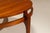 Wood Round Tripod Teak Coffee Table, Italy, 1960s For Sale - Image 7 of 10