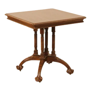 Late 19th Century Renaissance Revival Carved Parlor Table