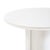 Elora White Lacquer Round Dining Table For Sale - Image 4 of 8