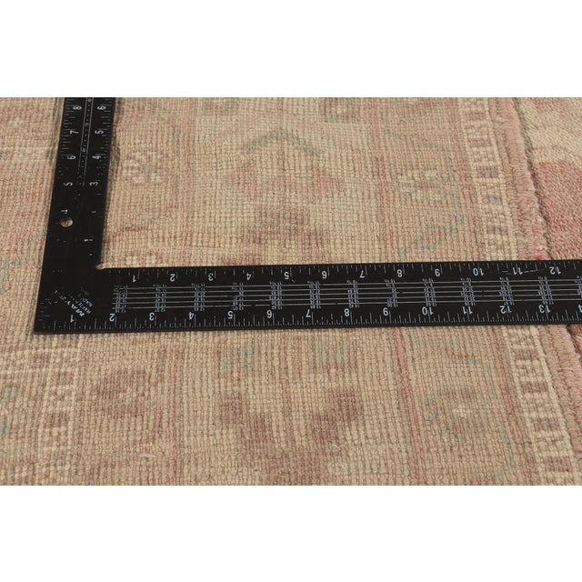 Textile Vintage Turkish Oushak Rug, 05'07 X 10'02 For Sale - Image 7 of 10