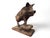 Antique Black Forest Carved Warthog Sculpture, 1880 For Sale - Image 3 of 11
