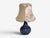 1960s 1960s Søholm Stentøj, Small Table Lamp, Dark Blue Stoneware, For Sale - Image 5 of 13