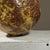 Yellow Vintage Postmodernist Hand Built Honeycomb Textured Vase For Sale - Image 8 of 9