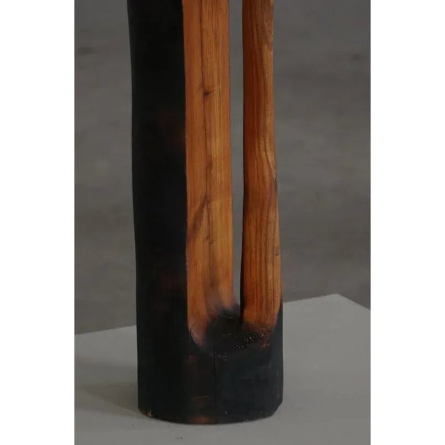 Large Wooden Sculpture by Ole Wettergren, 1990s For Sale - Image 13 of 18