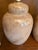 Vintage 1980s Faux Marble Glazed Ceramic Ginger Jar Table Lamps - Pair For Sale - Image 9 of 13