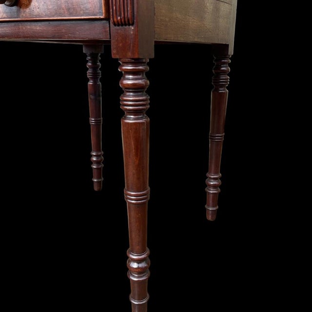 Brown Antique Regency Mahogany Bedside Cupboard, 1820 For Sale - Image 8 of 12