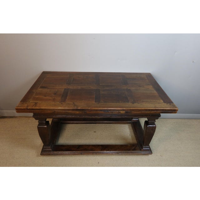 Wood 19th Century Renaissance Style Table For Sale - Image 7 of 14