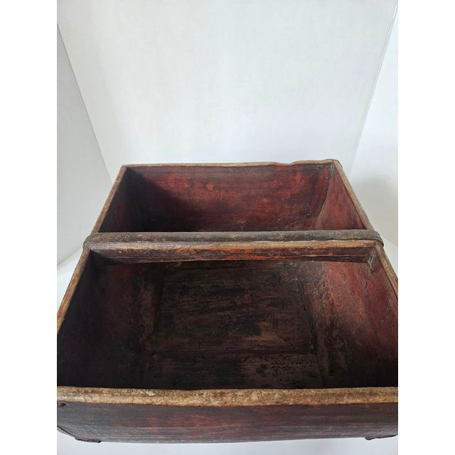 Antique Asian Rice Bin for Measuring and Storing a "Dou" of Rice For Sale In Miami - Image 6 of 6