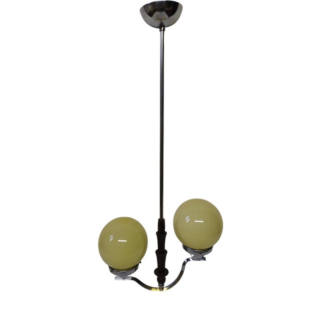 Art Deco Pendant Light, 1930s For Sale