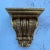 1980s 1980s Neoclassical Gilded Ceramic Wall Bracket For Sale - Image 5 of 5