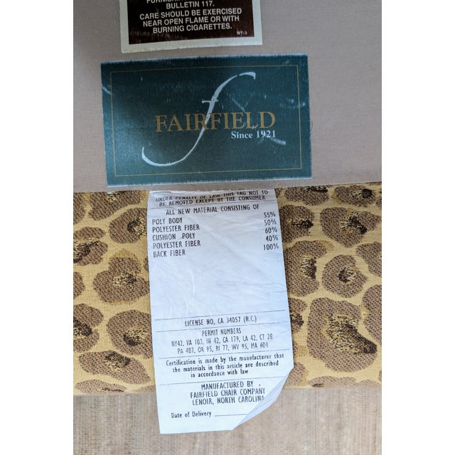 Late 20th Century Fairfield Pair of Lounge Chairs For Sale - Image 10 of 11