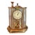 Vintage Kieninger & Obergfell Kundo Brass Hexagonal Anniversary Clock For Sale