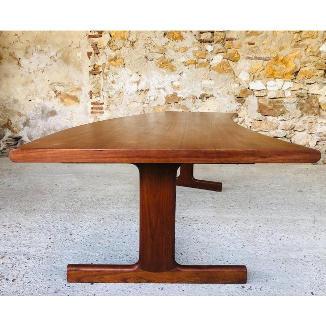 Modern Danish Teak Coffee Table by Johannes Andersen for CFC Silkeborg, 1960s For Sale - Image 11 of 18