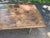 Antique Early American Primitive Rustic Painted Dining Table. For Sale - Image 9 of 16