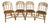 4 Antique American Oak Windsor Bow Back Chairs Saloon Pub Tavern Caboose Seats For Sale