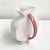 Postmodern Pink Hollywood Series Water Jug by Marco Zanini for Bitossi, 1980s For Sale - Image 3 of 11