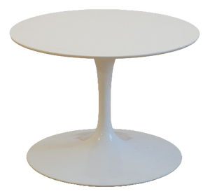 Vintage Tulip Coffee Table in White by Eero Saarinen for Knoll International, 1960s
