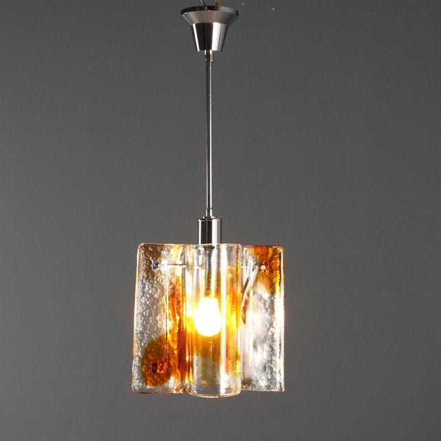 Murano Glass Pendant, 1970s For Sale - Image 3 of 9